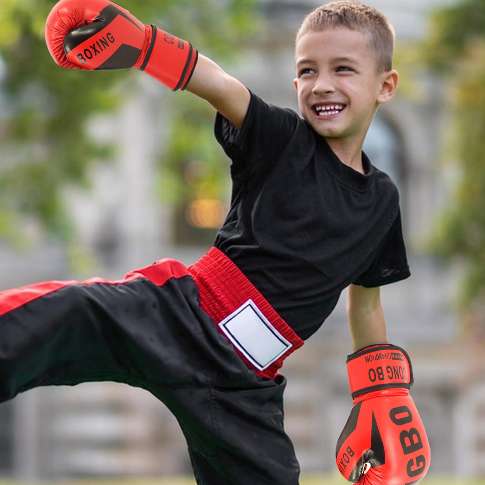 Boxing Glove Set - 1 Pair Kids Boxing Gloves Children