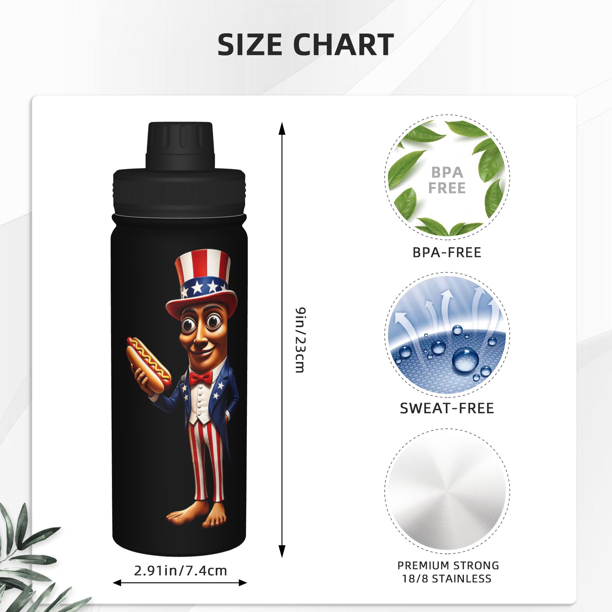Tung Tung Tung Sahur Italian B - Sports Water Bottle Insulated ulasan dan harga