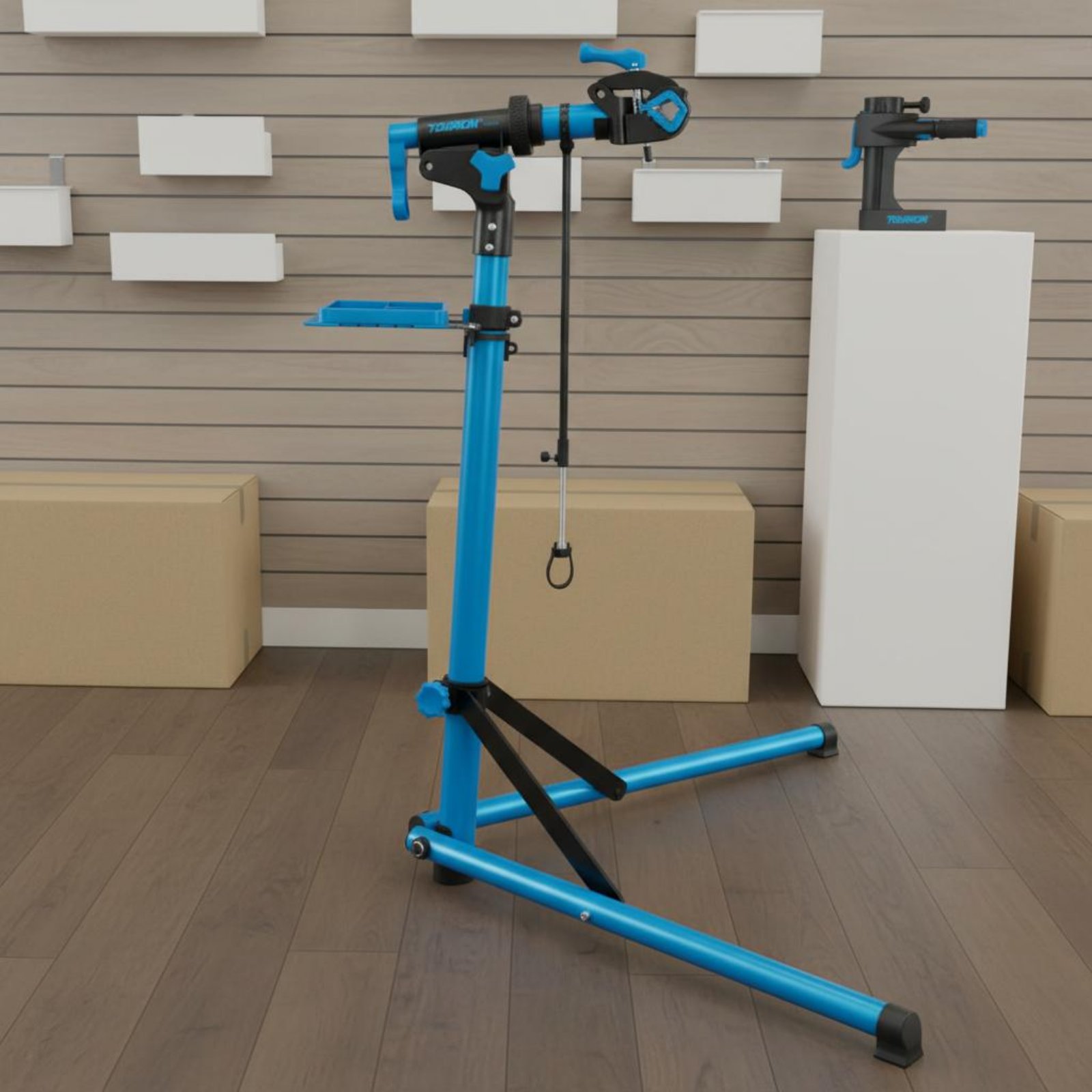 Folding Cycle Repair Stand Fol - Sports Equipment Repair ulasan dan harga