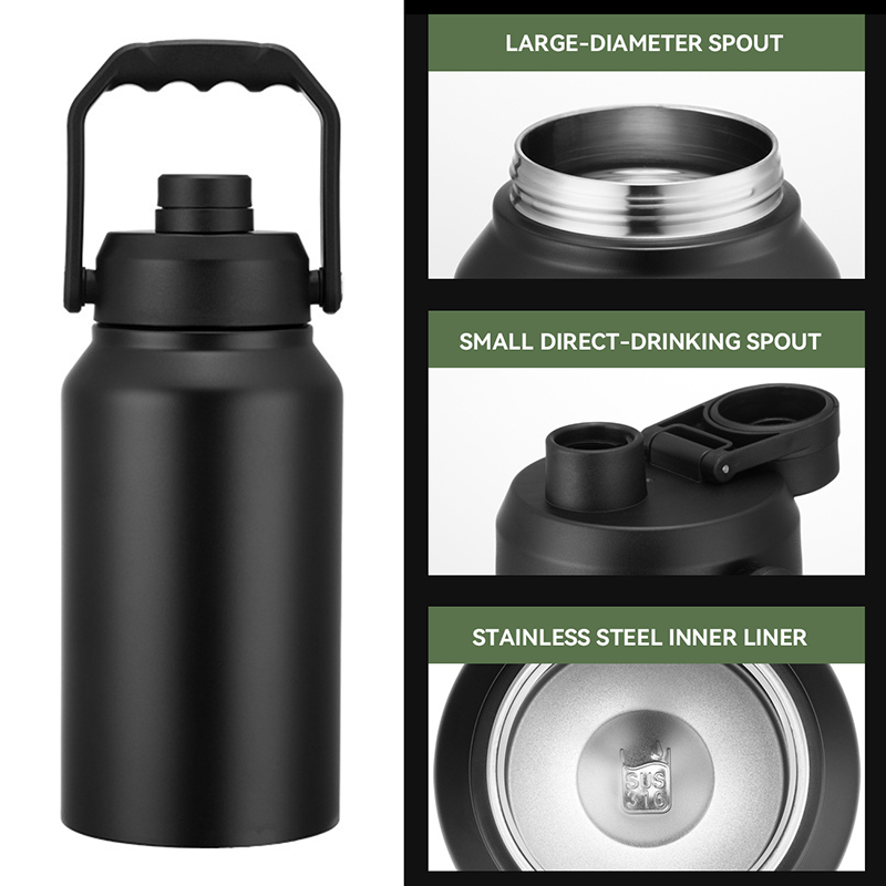 Insulated Water Bottle With Li - Sports Water Bottle Insulated ulasan dan harga