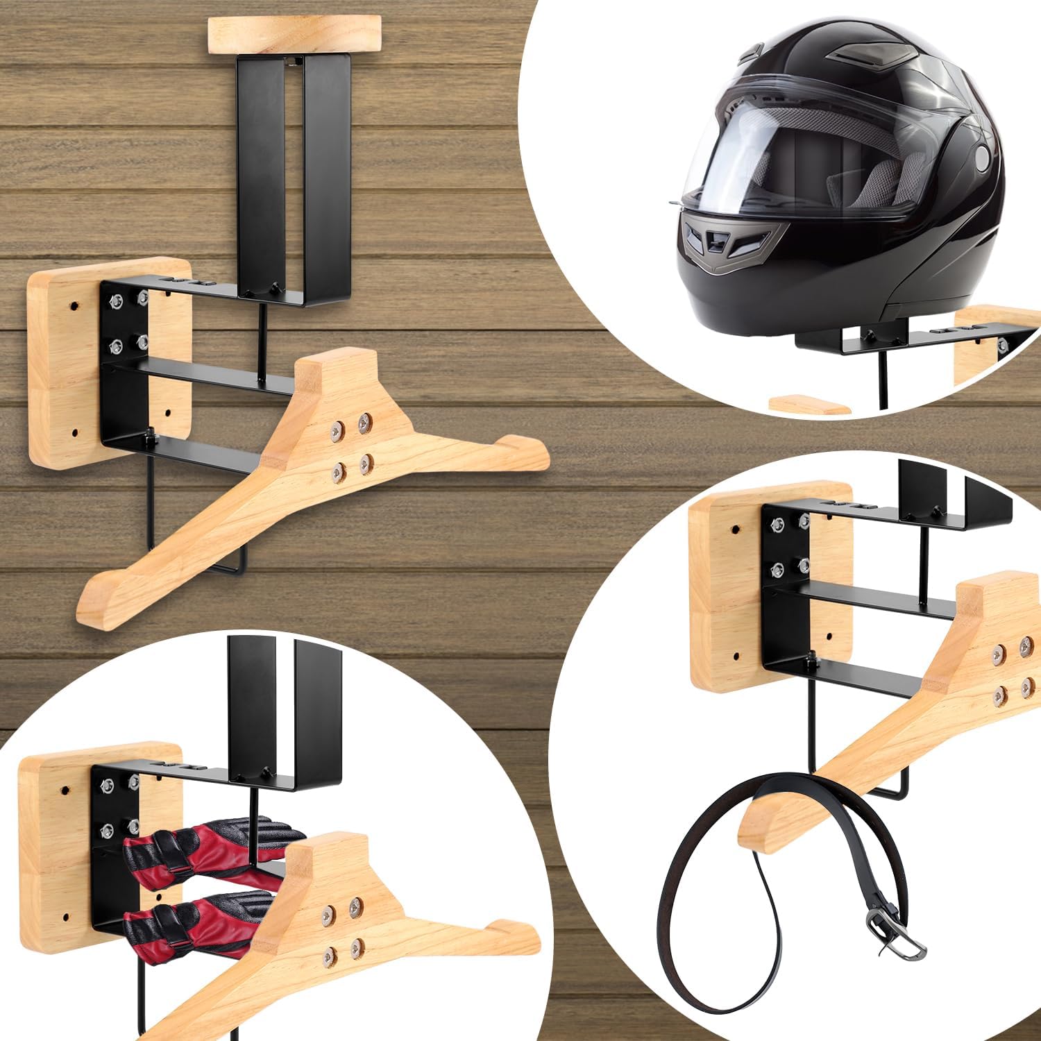 ​Motorcycle Helmet Holder Wall - Sports Equipment Holder ulasan dan harga