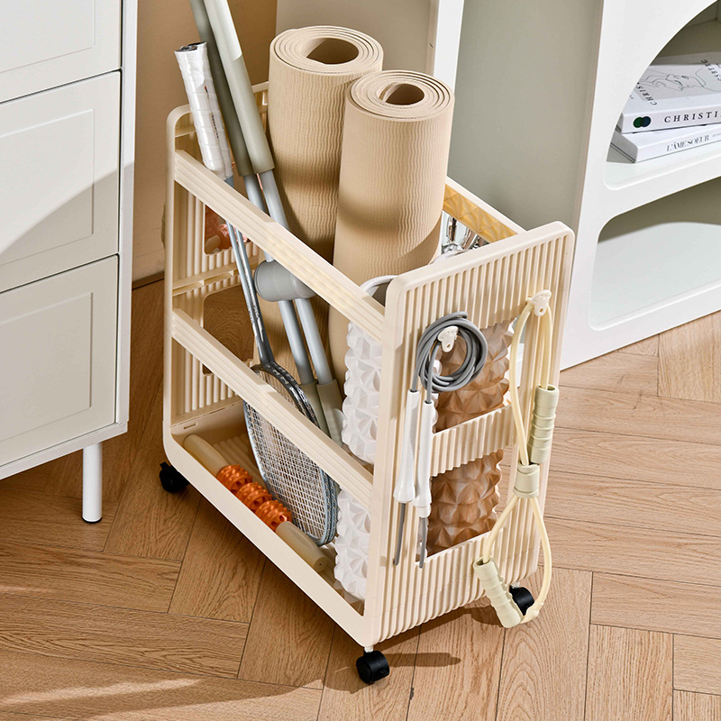 Yoga Supplies Storage Rack Mov - Sports Equipment Holder ulasan dan harga