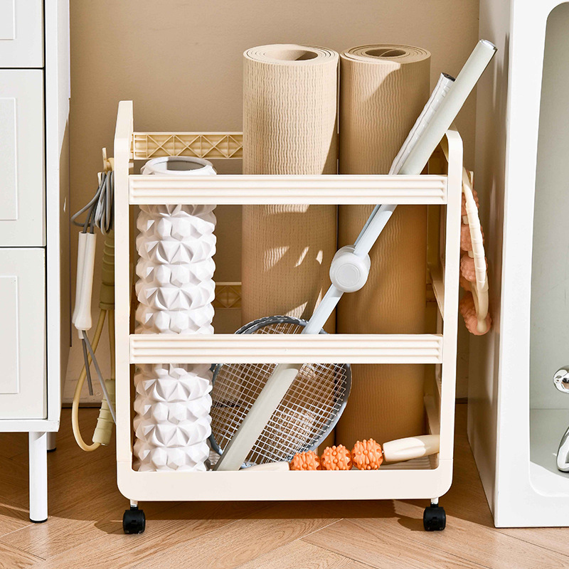 Yoga Supplies Storage Rack Mov - Sports Equipment Holder ulasan dan harga