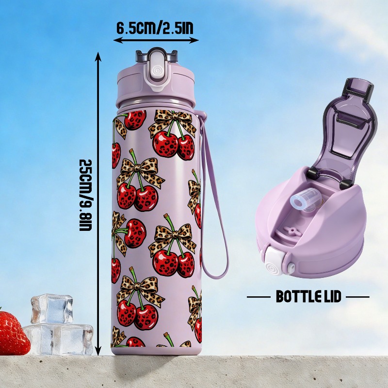 Personalized 25oz Large Cherry - Sports Water Bottle Insulated ulasan dan harga
