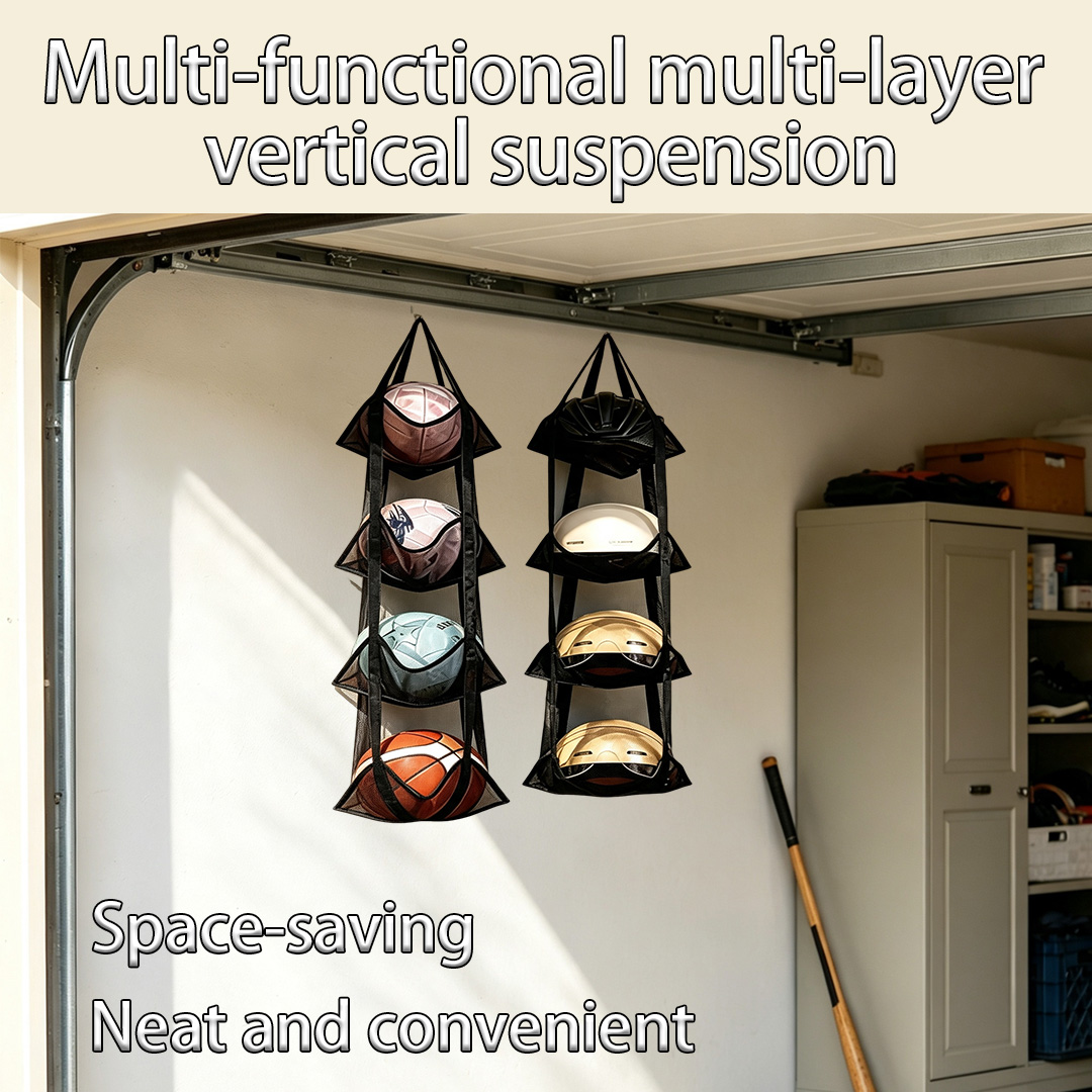 Heavy-Duty Ball Storage Hangin - Sports Equipment Organizer ulasan dan harga