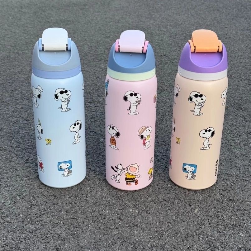 710ml Snoopy Style Insulated C - Sports Water Bottle Insulated ulasan dan harga