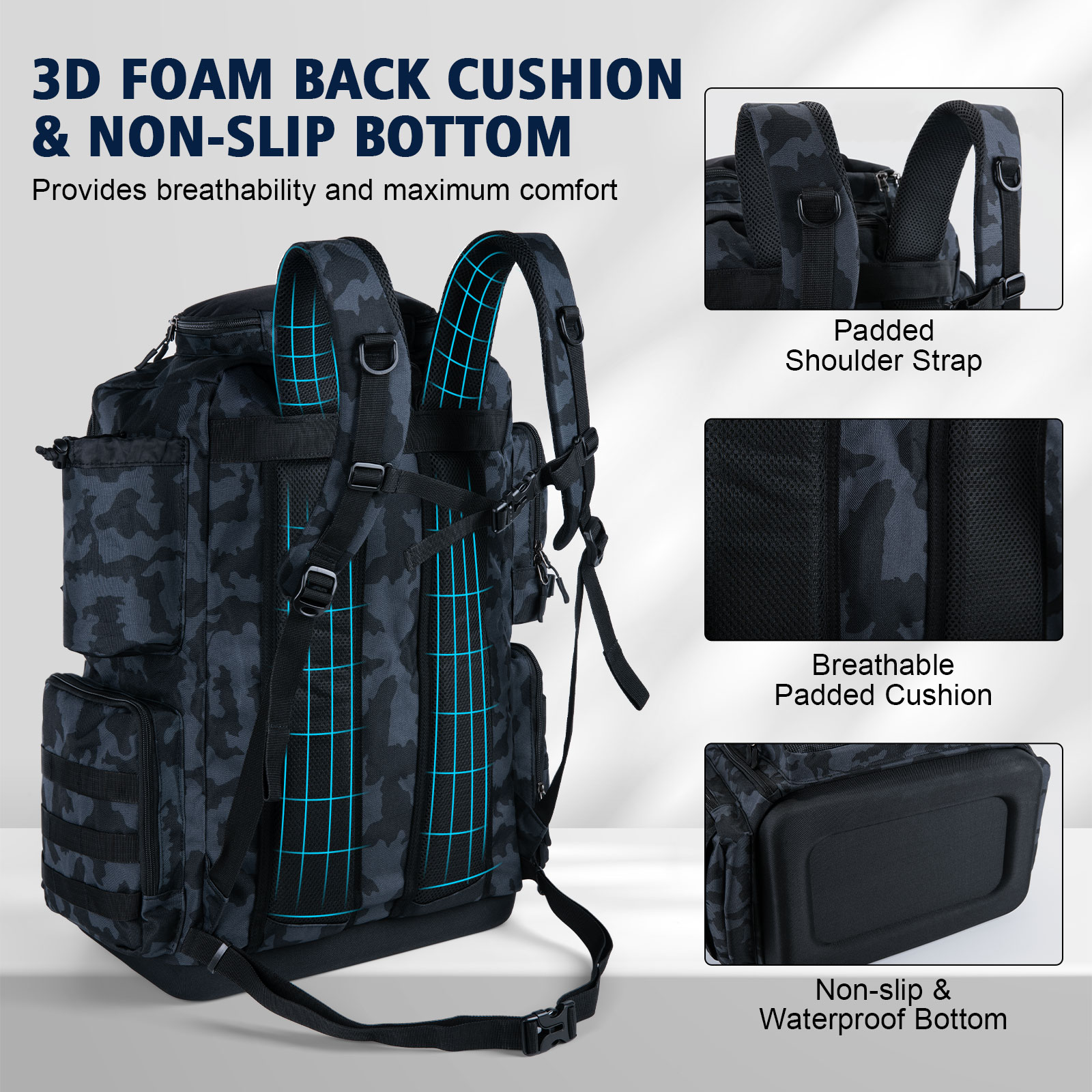 Goture 55*36*28cm Multifunctio - Sports Equipment Holder ulasan dan harga