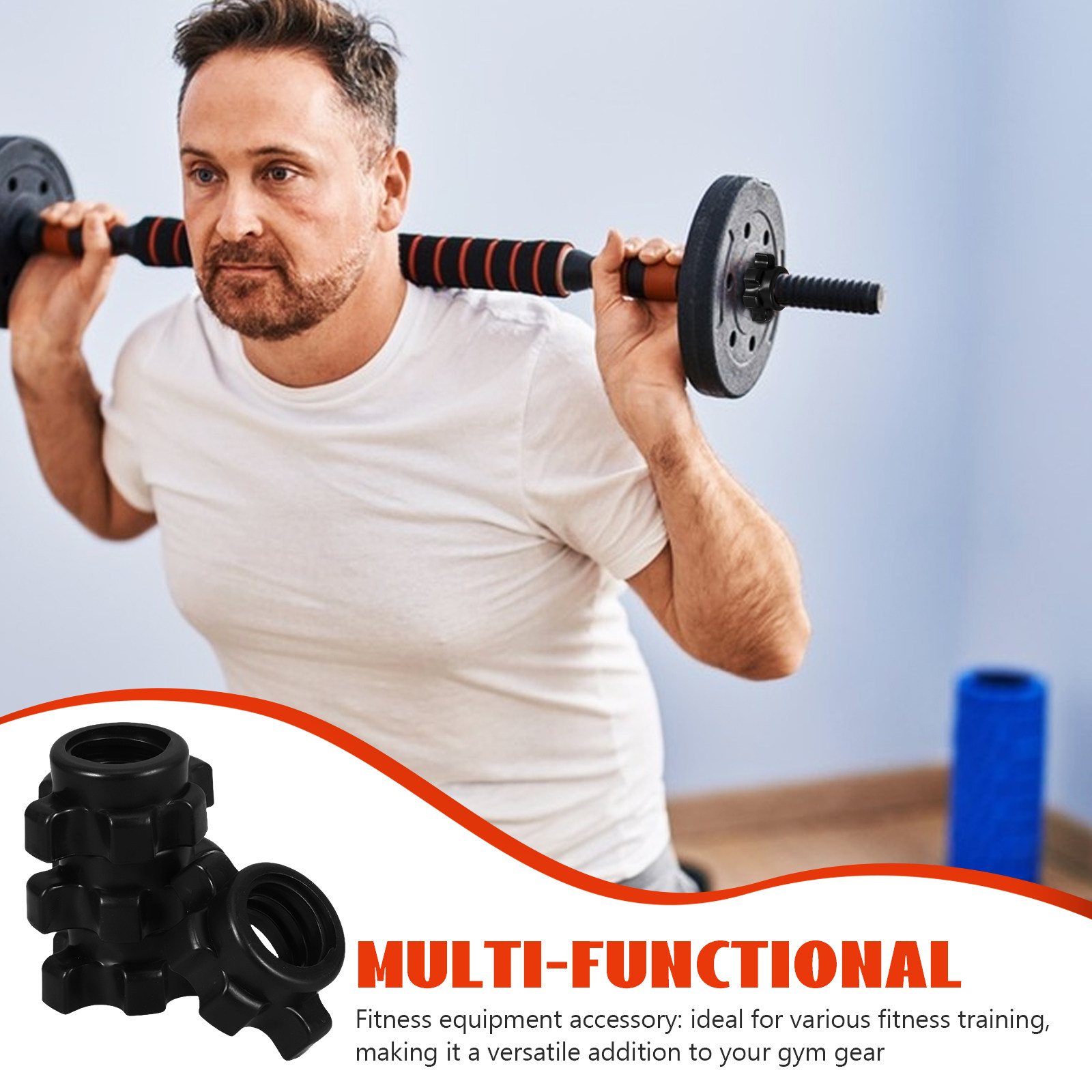 4 Pcs Plastic Nut Dumbbell Bar - Sports Equipment Wholesale ulasan dan harga