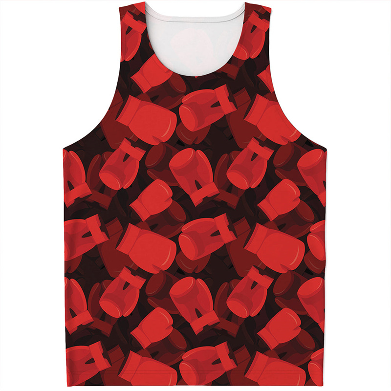 Boxing Gloves 3D Printed Tank  - Boxing Glove Set ulasan dan harga
